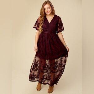 Altar’d State Marionette Maxi Dress Size Small